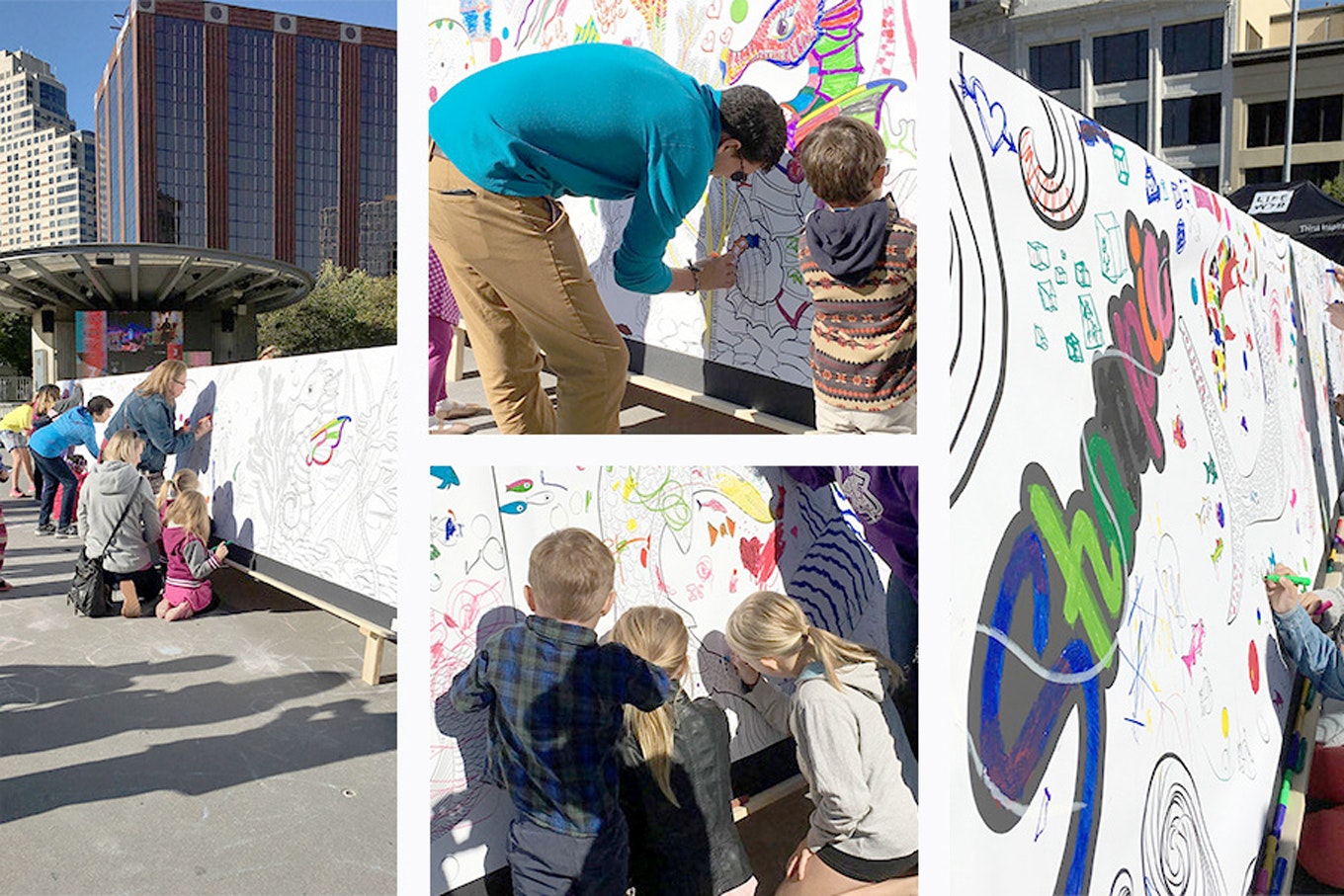 SHARPIE GOES “WALL”-IN AT ARTPRIZE EVENT