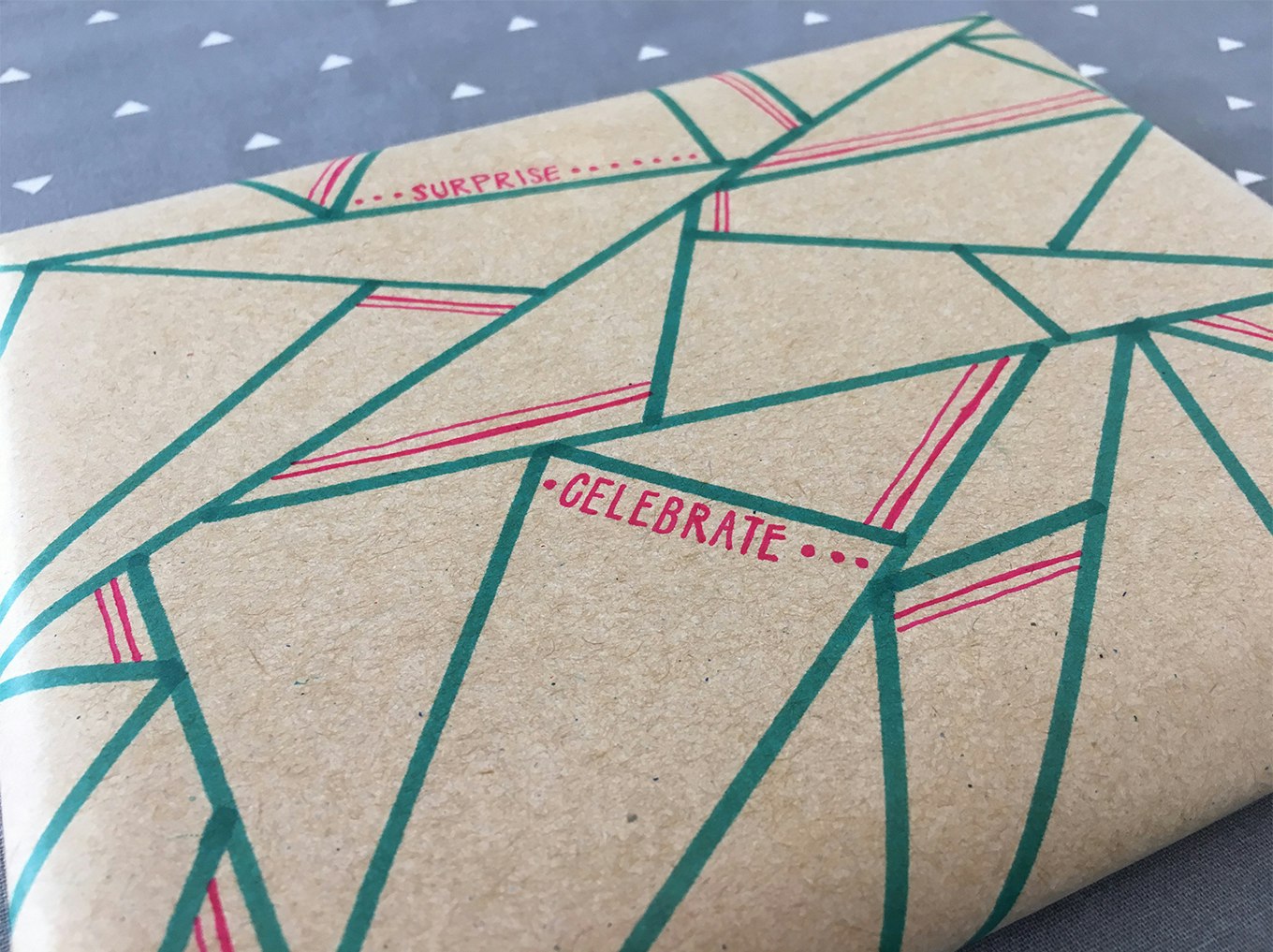 PERSONALIZED WRAPPING PAPER